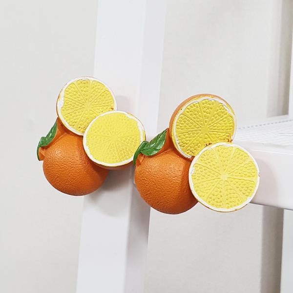 음식 모형 마그넷 오렌지